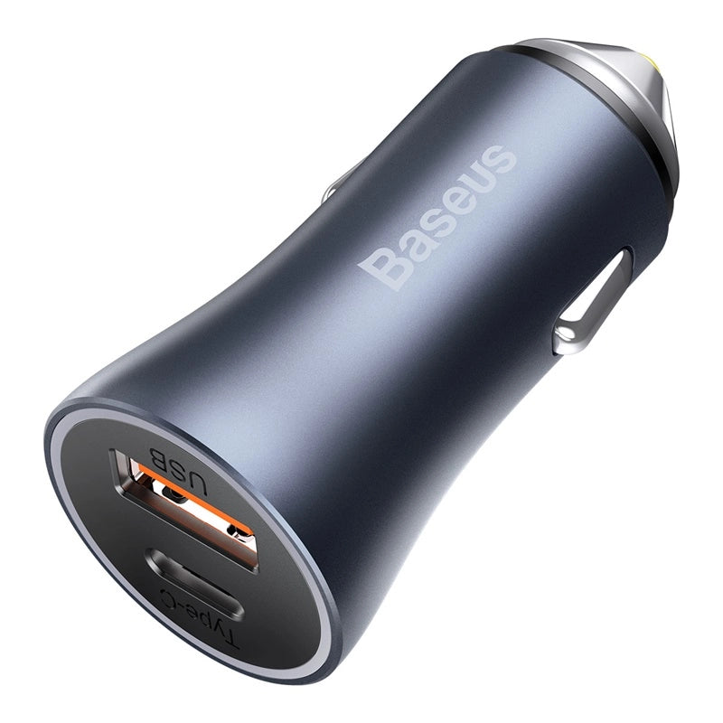 Baseus Golden Contactor Pro Dual Quick Charger Car Charger 40W Baseus Golden Contactor Pro Dual Quick Charger Car Charger 40W